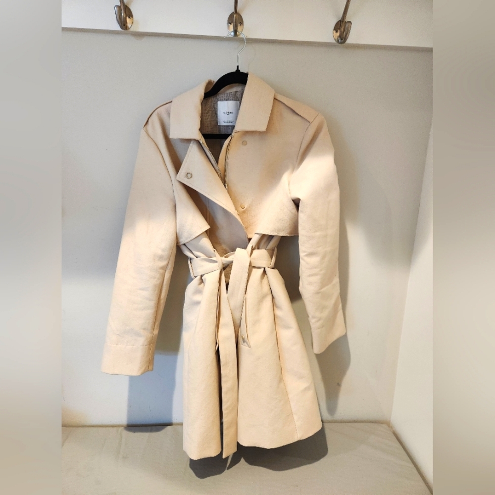 MANGO Women's Trench Coat